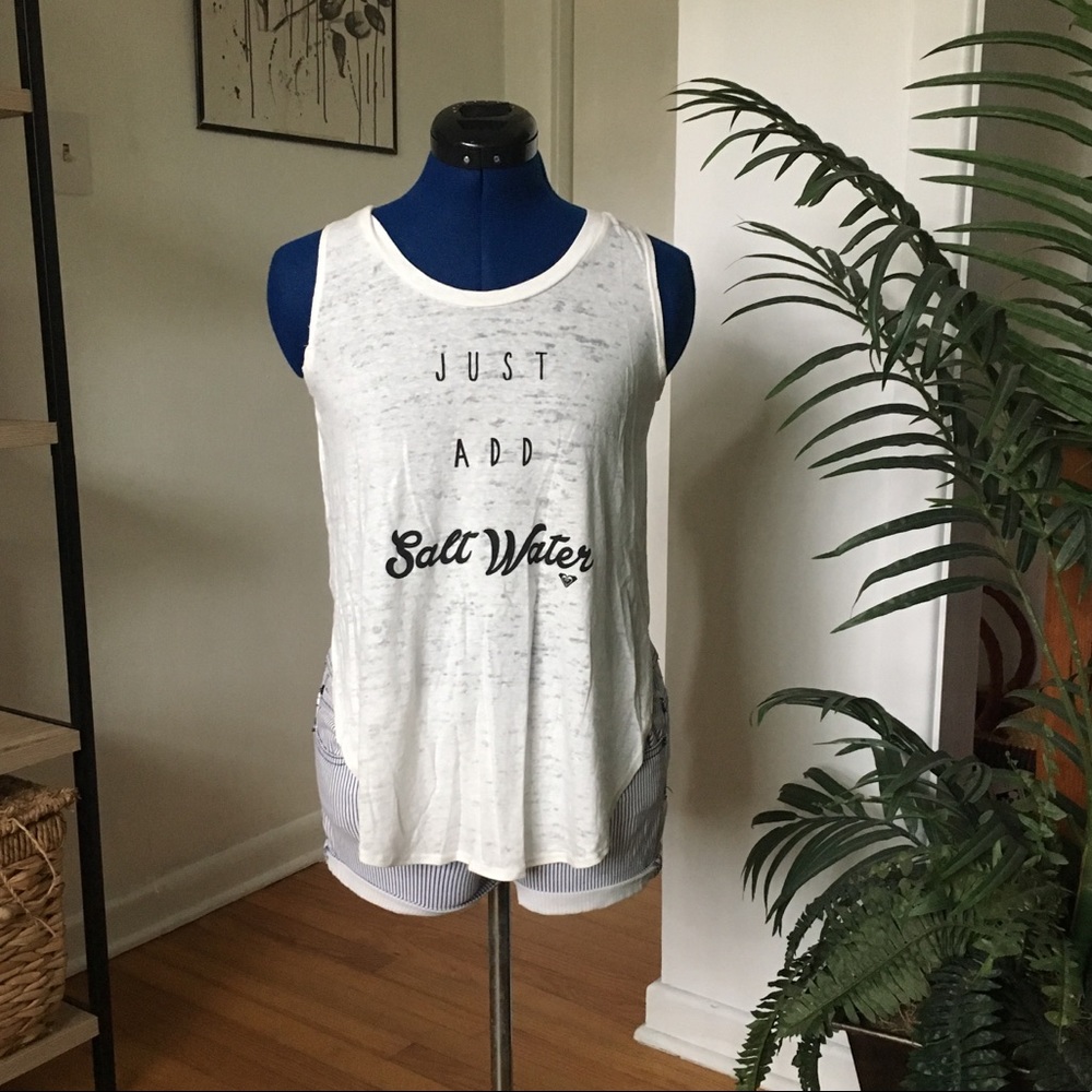 Just add saltwater roxy tank